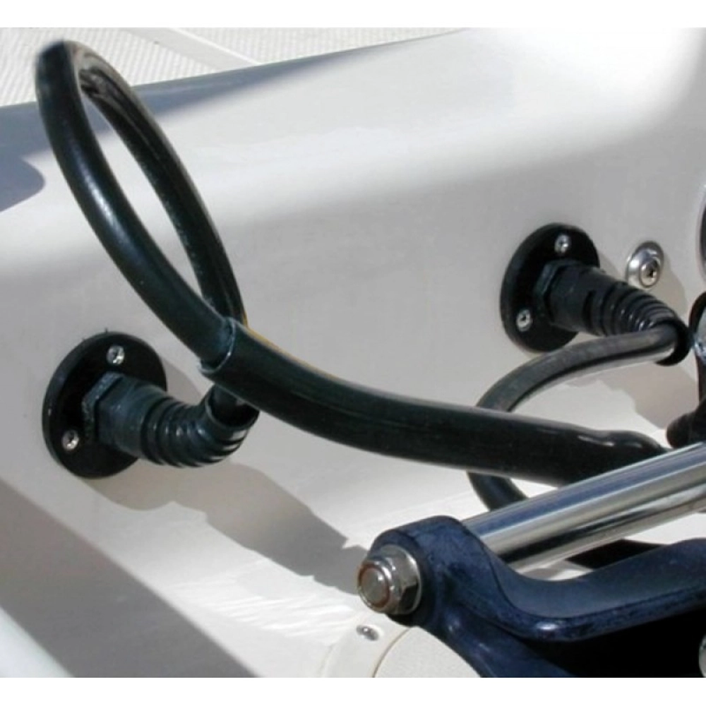 Hydraulic Bulkhead Hose Strain Reliever Hydraulic Bulkhead Hose Strain Reliever