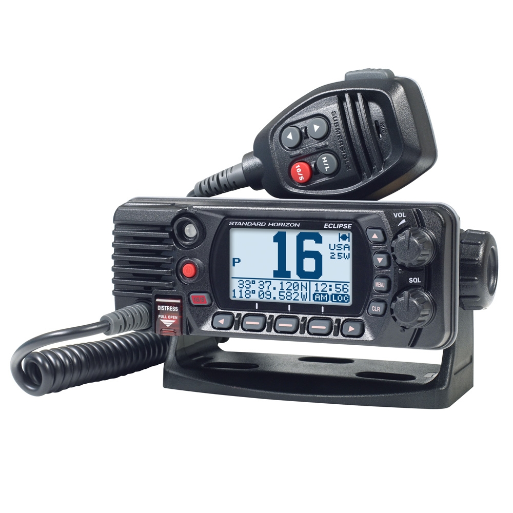 Standard Horizon Eclipse GX1400B Marine VHF Radio Black 25W