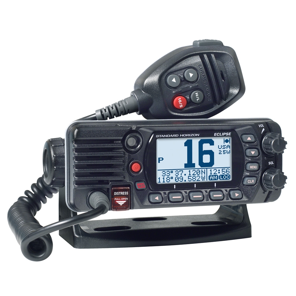 Standard Horizon Eclipse GX1400B Marine VHF Radio Black 25W