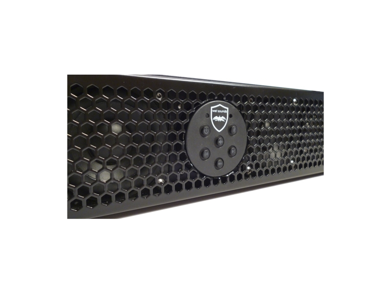 Wet Sounds Stealth 10 Core Waterproof 10-Driver Passive Sound Bar Black Finish