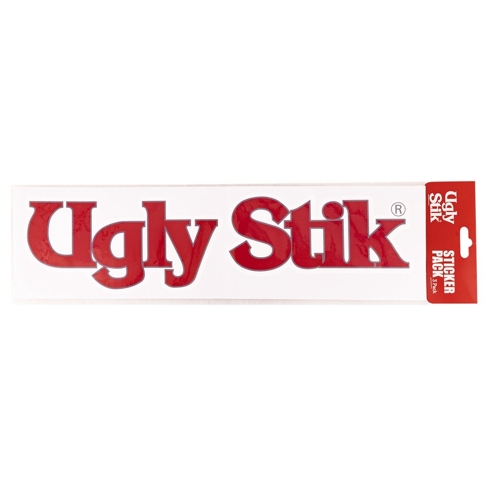 Ugly Stik Boat Sticker 3-Pack