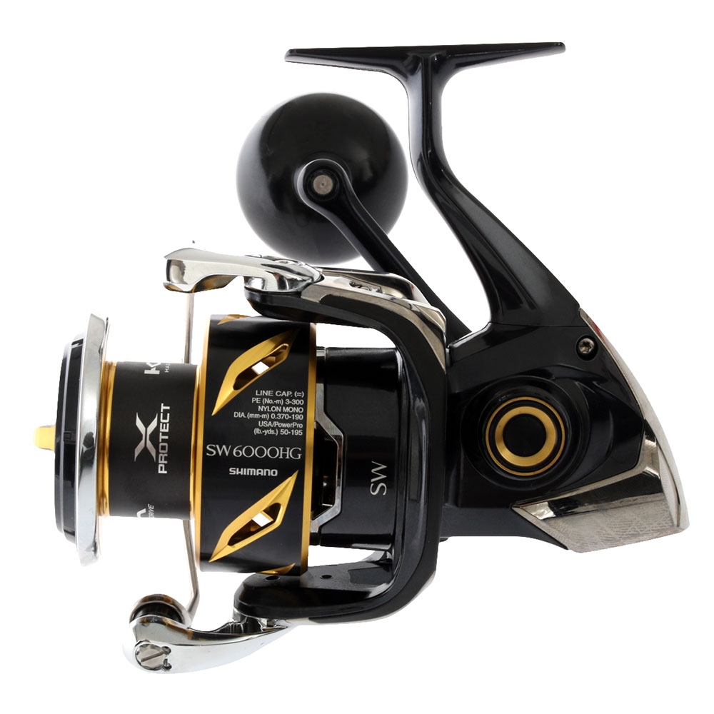 Shimano Stella 6000 SW HGC Ocea Plugger Full Throttle S80M Topwater Combo 8ft PE5 2pc