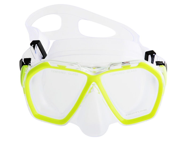 Neptune Escape Mask and Snorkel Combo PVC Yellow