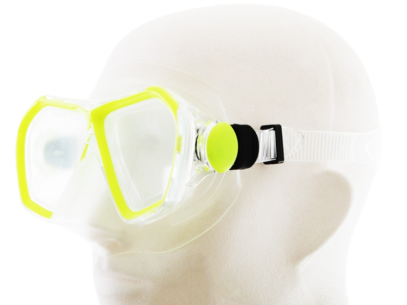 Neptune Escape Mask and Snorkel Combo PVC Yellow