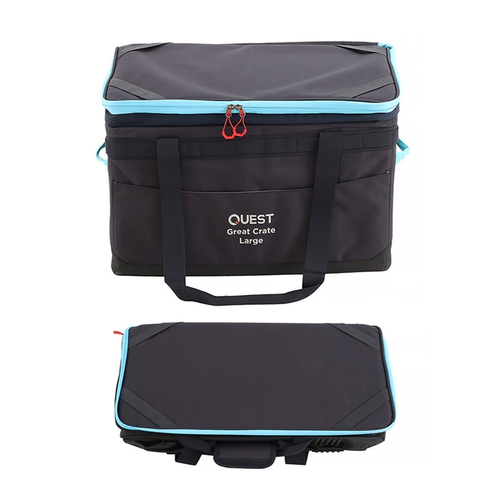 Quest Great Crate Extra Strong Collapsible Camping Storage Bag Large 82L