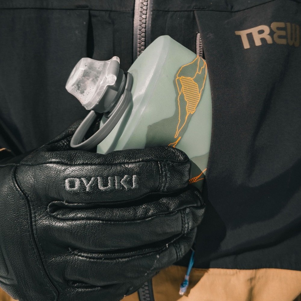 HydraPak Stow Collapsible Water Bottle 500ml Mammoth Mountain