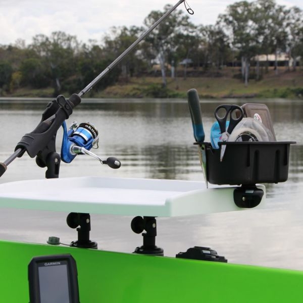 RAILBLAZA StowPod Storage Caddy with StarPort Kit Black