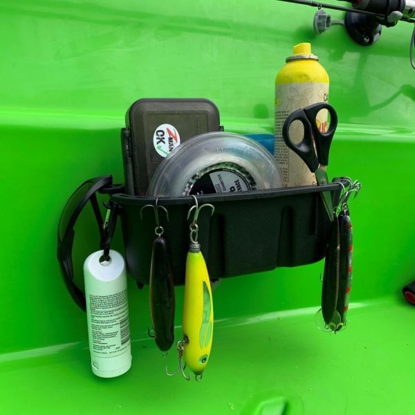 RAILBLAZA StowPod Storage Caddy with StarPort Kit Black