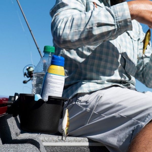 RAILBLAZA StowPod Storage Caddy with StarPort Kit Black