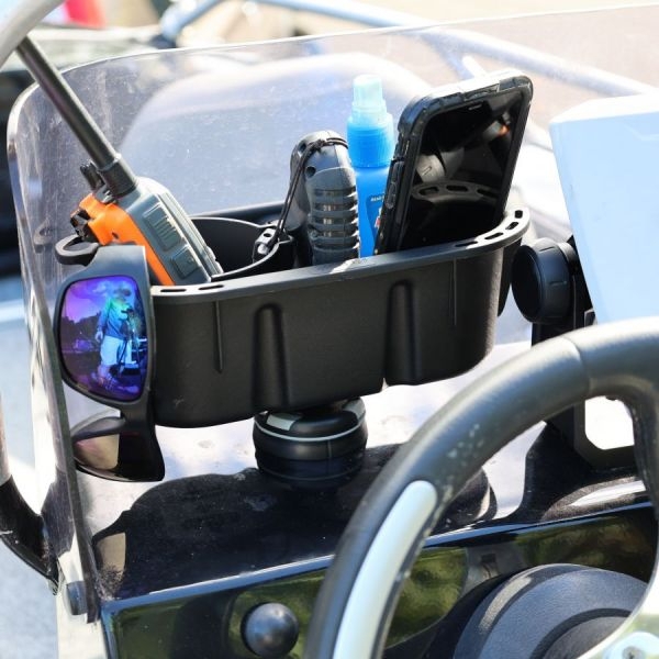 RAILBLAZA StowPod Storage Caddy with StarPort Kit Black