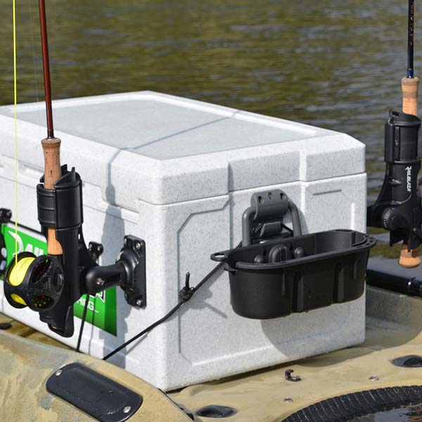 RAILBLAZA StowPod Storage Caddy with StarPort Kit Black