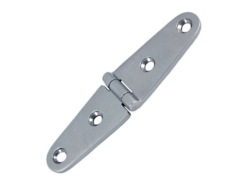 Stainless Steel Hinge 124 x 34mm