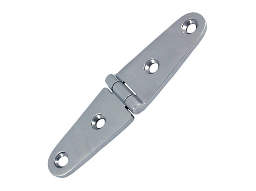 Stainless Steel Hinge 124 x 34mm Stainless Steel Hinge 124 x 34mm