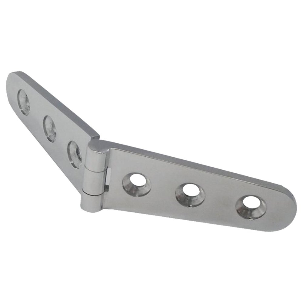 Precision Cast 316 Stainless Steel Strap Hinge Polished