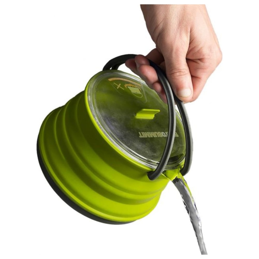 Sea to Summit X-Kettle Collapsible Camping Kettle 1.3L Lime