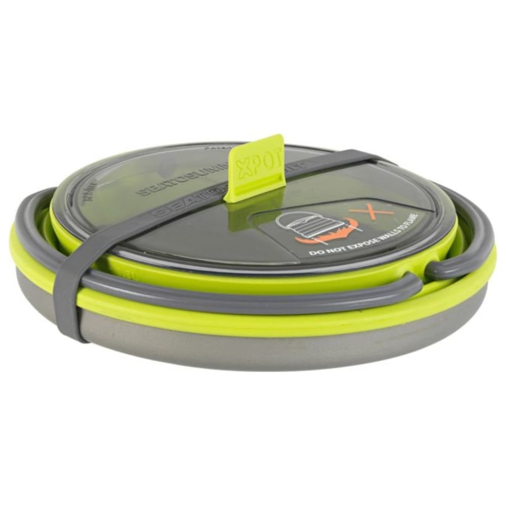 Sea to Summit X-Kettle Collapsible Camping Kettle 1.3L Lime