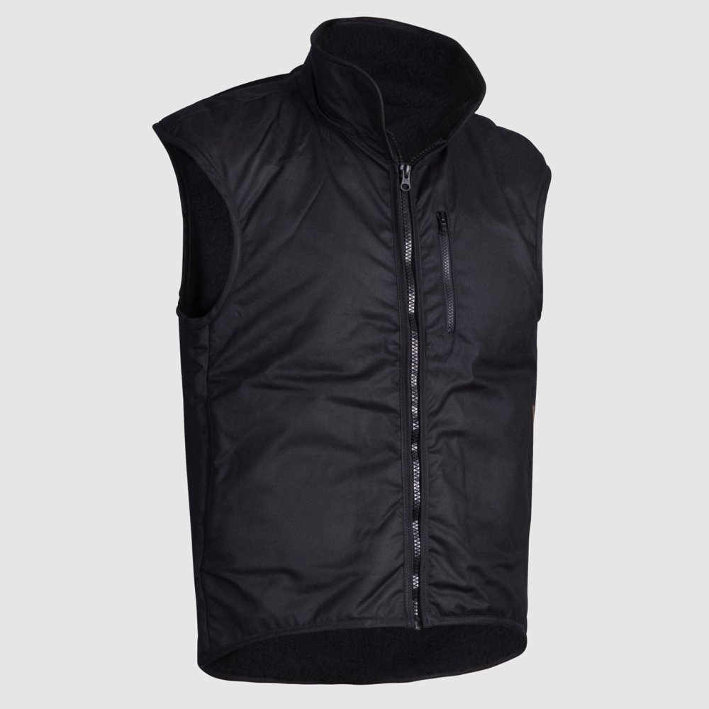 Styx Mill Oilskin Fur Lined Replica Vest