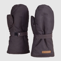 Styx Mill Oilskin Fur Lined Mittens Brown L Thumbnail Styx Mill Oilskin Fur Lined Mittens Brown L