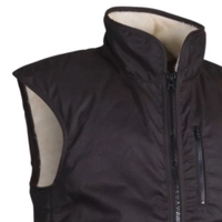 Styx Mill Oilskin Shearling Lined Vest Thumbnail Styx Mill Oilskin Shearling Lined Vest