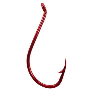 Wasabi Tackle Red Suicide Hooks 2/0 Qty 8