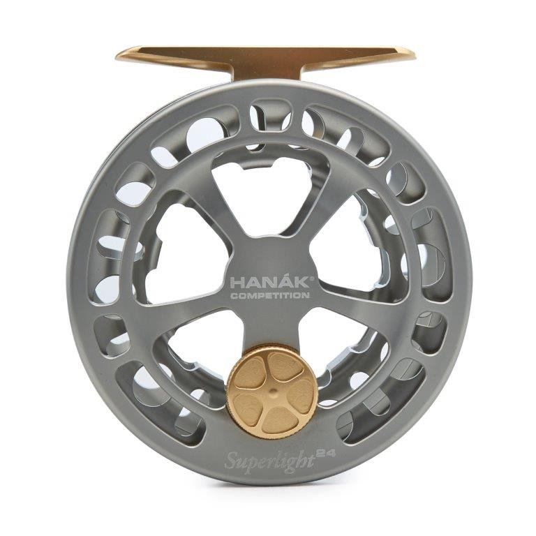 HANAK Competition Superlight II 24 Silver Reel WF3F with 30m Backing
