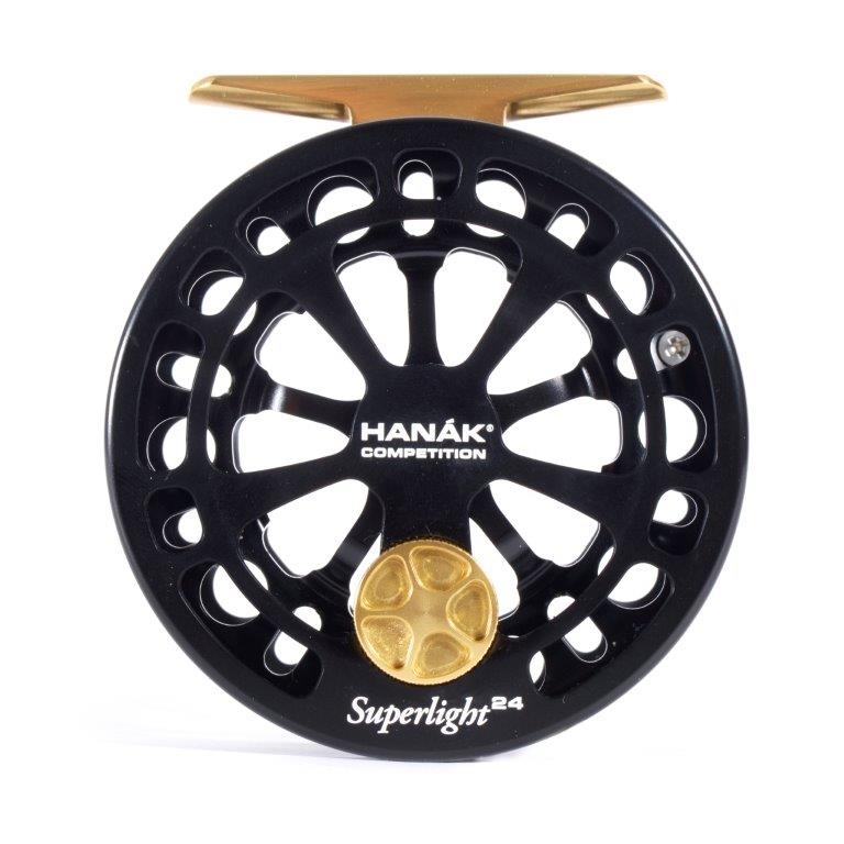 HANAK Competition Superlight II 24 Silver Reel WF3F with 30m Backing