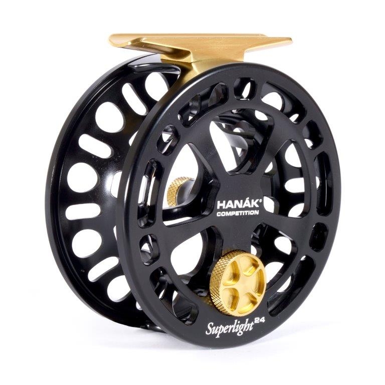 HANAK Competition Superlight II 24 Silver Reel WF3F with 30m Backing