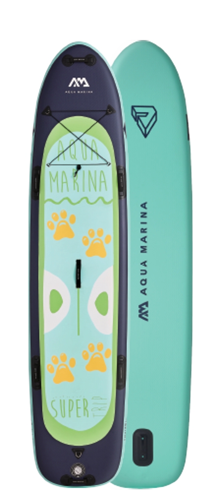 Aqua Marina Super Trip Inflatable Stand Up Paddle Board Package 12ft 2in