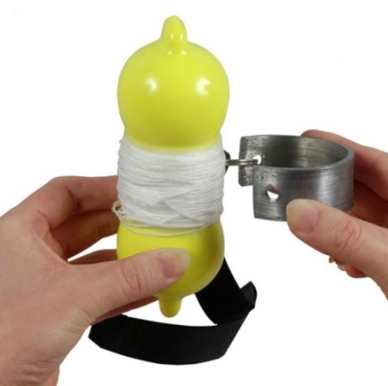 Aropec Dive Marker Buoy with 75ft Line - Neon Yellow