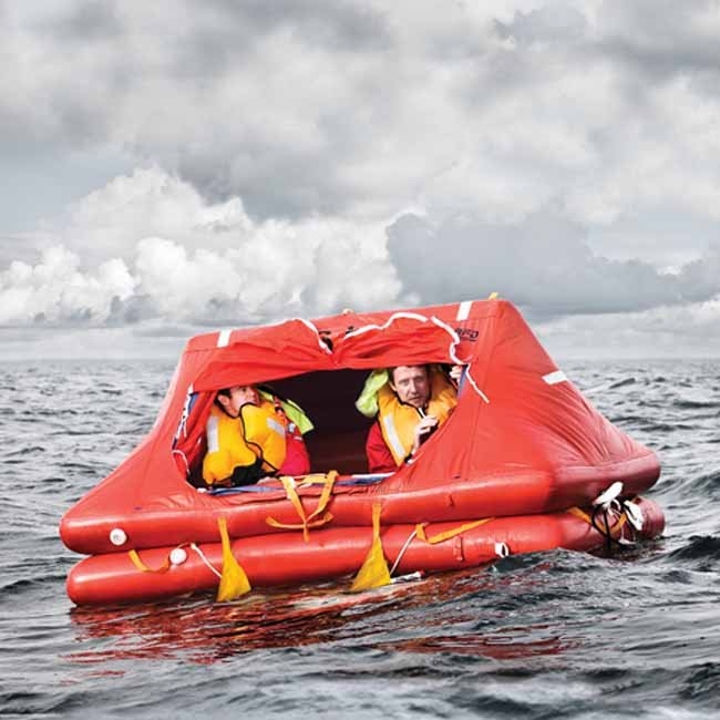 RFD Seasava Pro-ISO 4-Man Life Raft Solas B Container