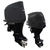 Oceansouth Vented Outboard Motor Cover for Suzuki 2CYL 327cc S35-V