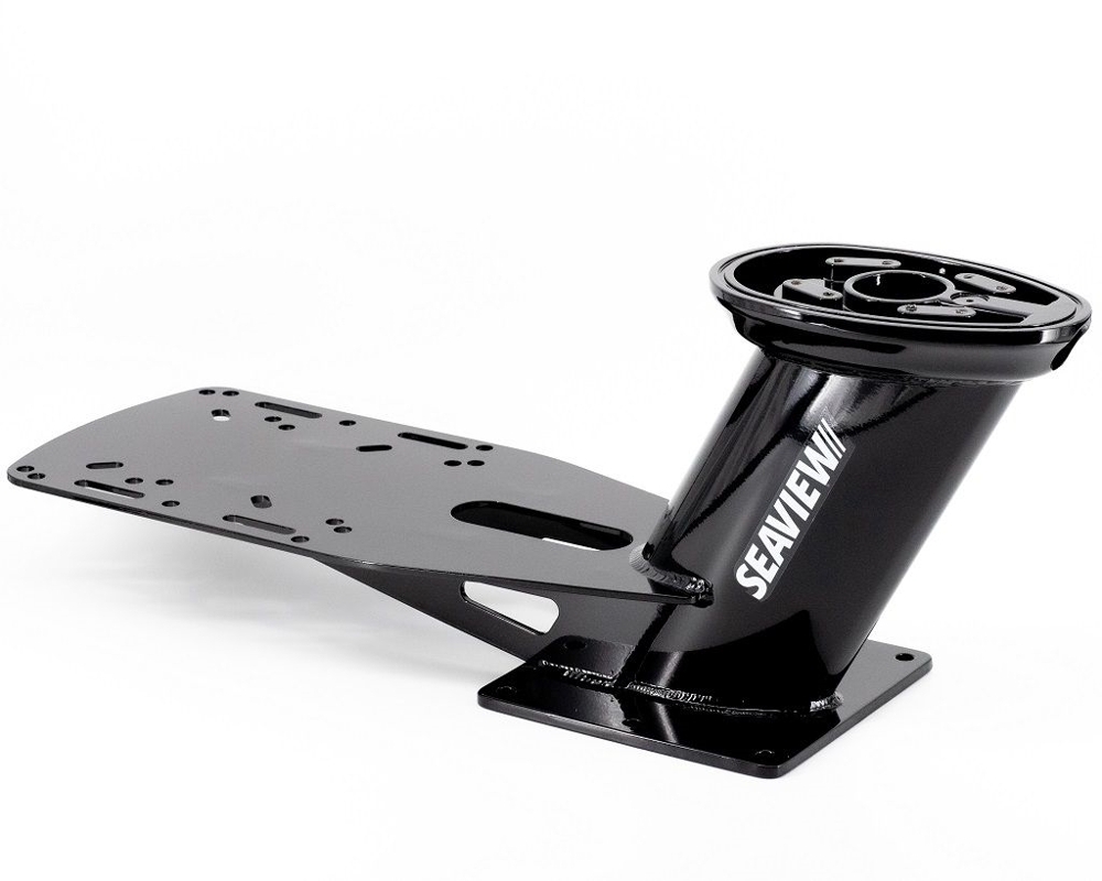 Seaview PMADM1M2BLK Modular Dual Radar Mount Black 33.65cm