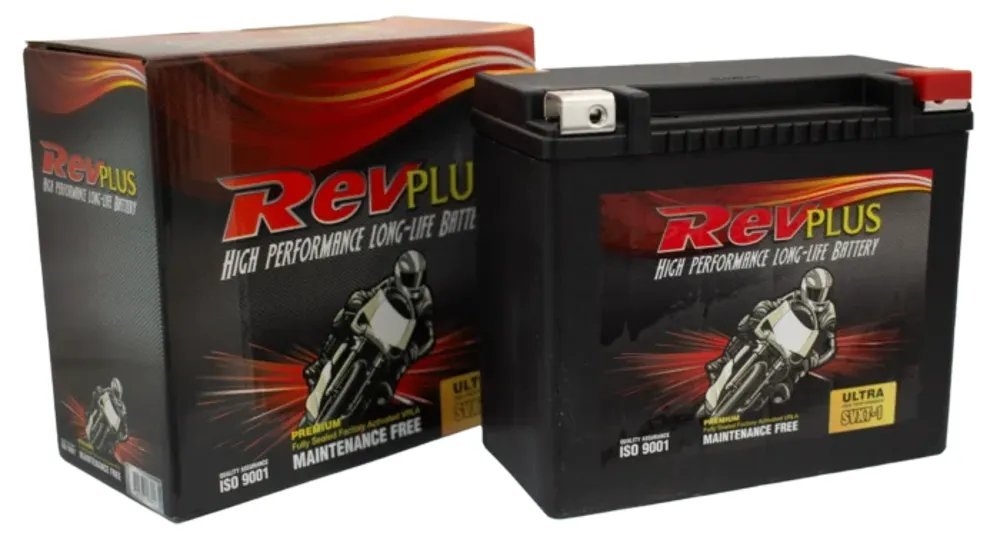 RevPlus SVXT-1 Ultra High Performance AGM Battery YTX20L-BS 12V 20Ah 400CCA
