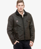 Swanndri Waimak Mens Wool Lined Oilskin Jacket Thumbnail Swanndri Waimak Mens Wool Lined Oilskin Jacket
