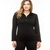 Swanndri Plymouth V2 Womens Half Zip Merino Pullover Black 8
