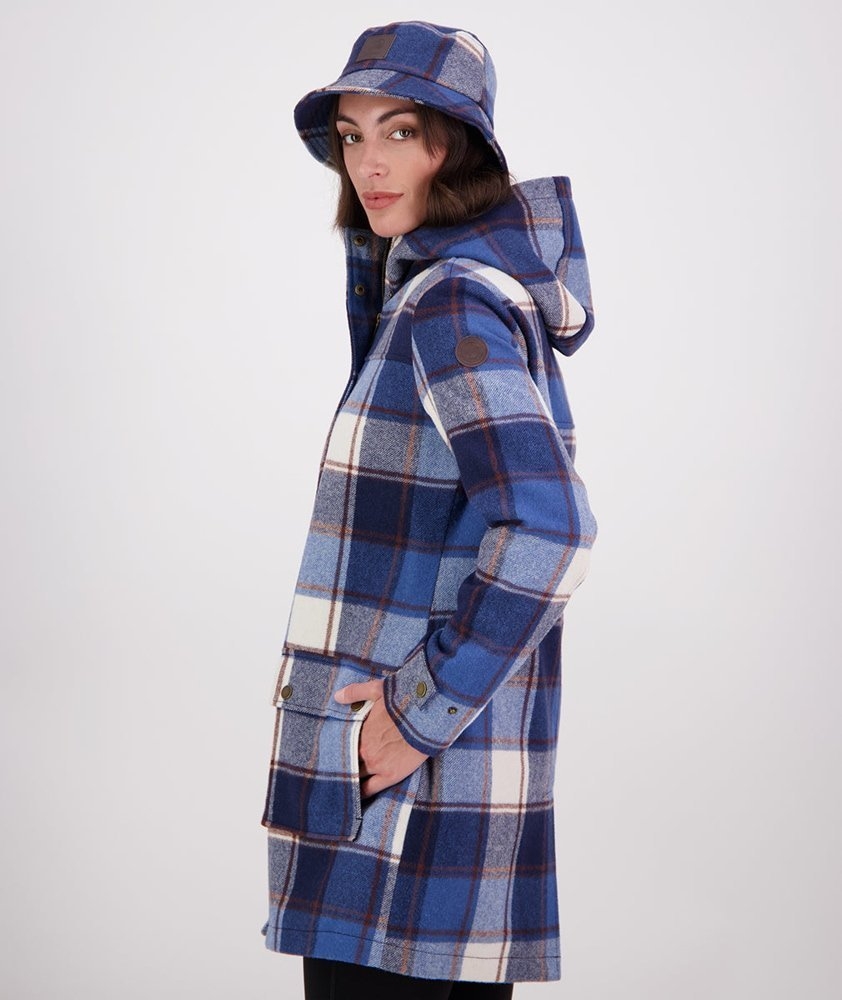 Swanndri Annmore Merino Wool Womens Overcoat