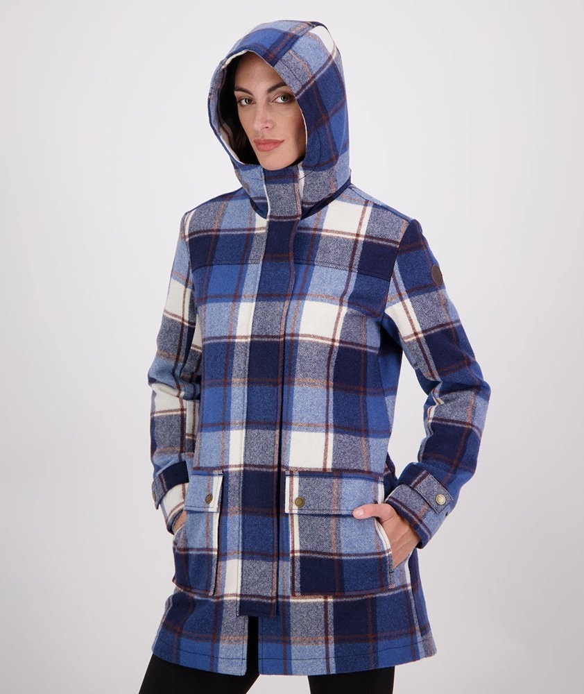 Swanndri Annmore Merino Wool Womens Overcoat