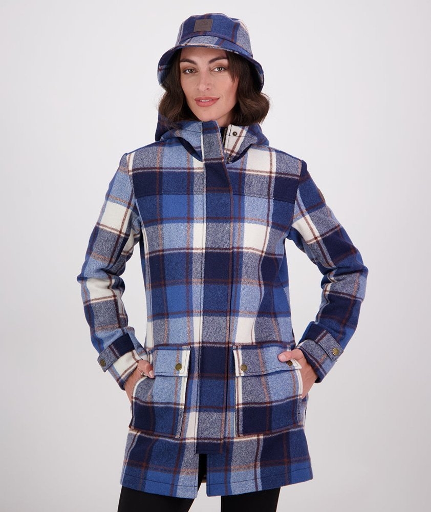 Swanndri Annmore Merino Wool Womens Overcoat