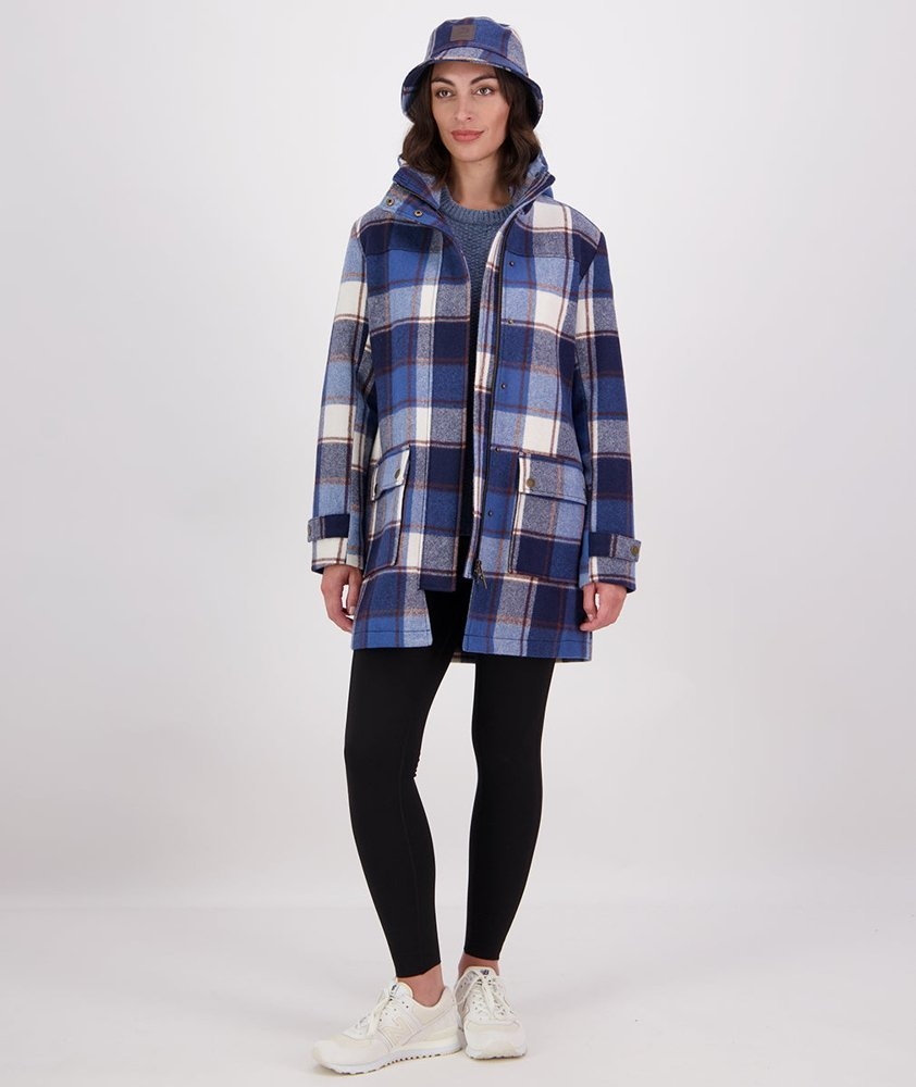 Swanndri Annmore Merino Wool Womens Overcoat