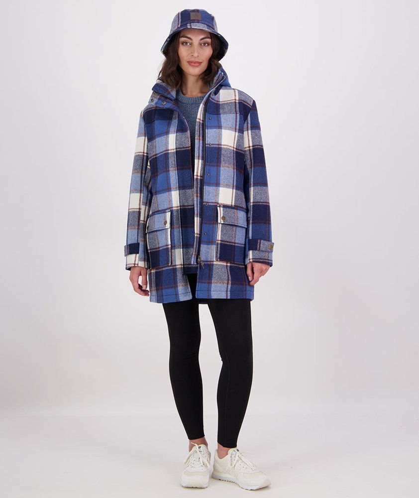 Swanndri Annmore Merino Wool Womens Overcoat