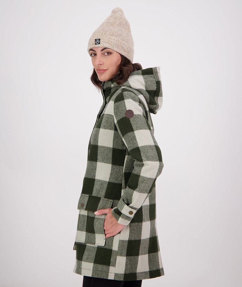 Swanndri Annmore Merino Wool Womens Overcoat