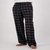 Swanndri Westend V2 Mens Sleep Trousers Grey/Black Check Small