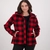 Swanndri Seattle V2 Womens Hoodie Red/Black Check 8