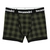 Swanndri SS24 Cotton Mens Underwear Olive/Black Check 2XL
