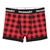 Swanndri SS24 Cotton Mens Underwear Red/Black Check XS