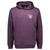 Swanndri Clubbies Printed Mens Hoodie Dark Plum/White Large