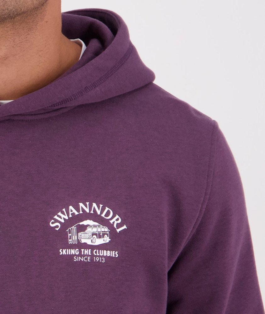 Swanndri Mens Clubbies Printed Hoodie