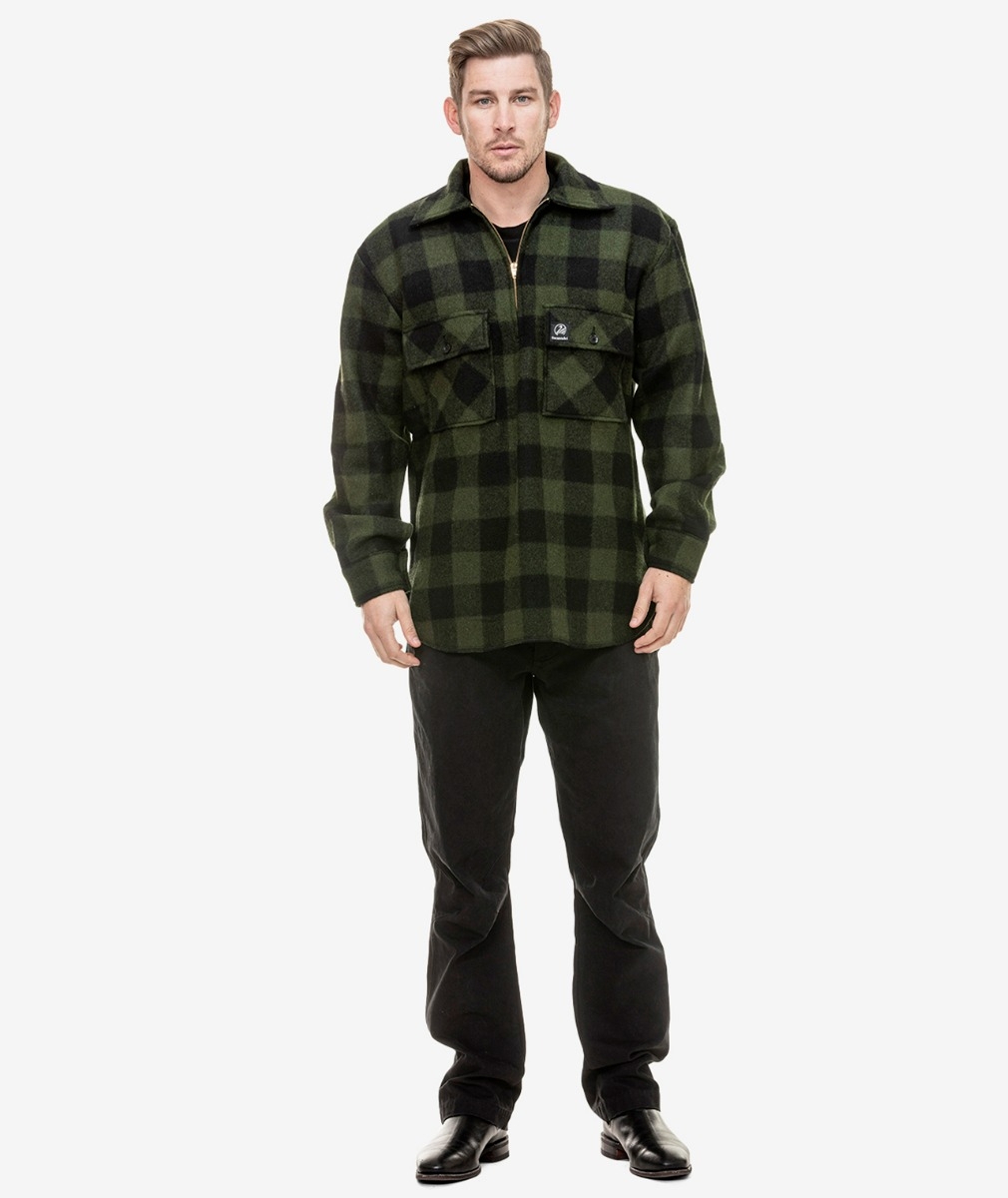 Swanndri Mens Ranger Wool Bush Shirt