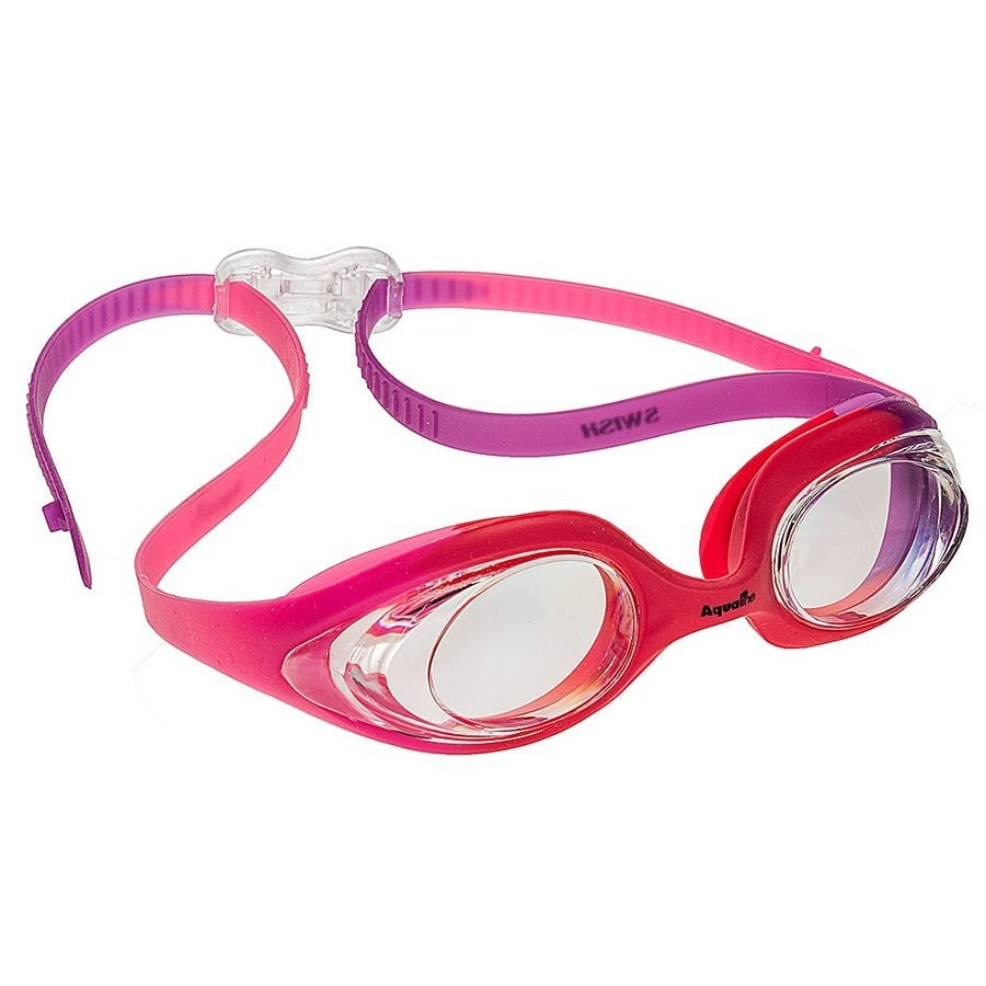 Aqualine Swish Kids Swimming Goggles Blue