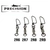 Precision Angling Heavy Duty Ball Bearing Swivel 200lb Size 6 15kg